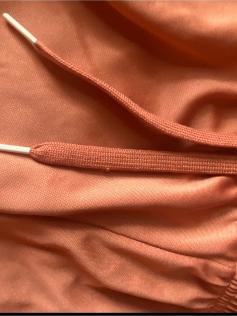 adidas Orange Joggers with White Side Stripes - Picture 5 of 10